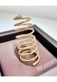 Anello Pesavento in argento dorato collezione DNA Spring WDNAA372.M