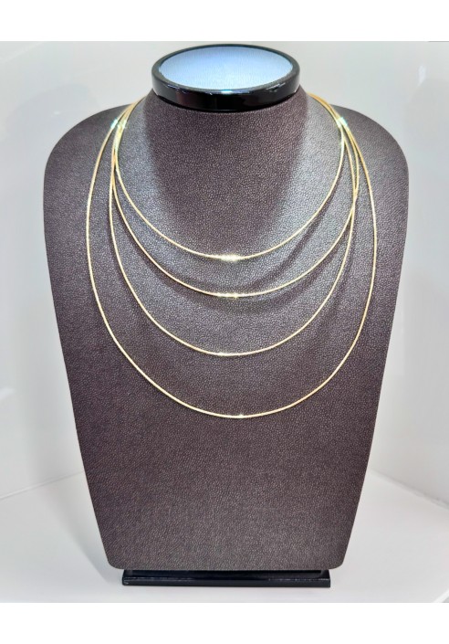 Collana Pesavento in argento dorato collezione DNA Spring WDNAG1038
