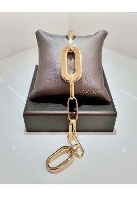 Bracciale Pesavento in argento dorato collezione Forever Chic Icon WPLVD395