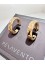Orecchi Pesavento in argento dorato collezione Elegance WELGO006