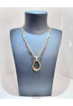 Collana Pesavento in argento dorato collezione Elegance WELGE081