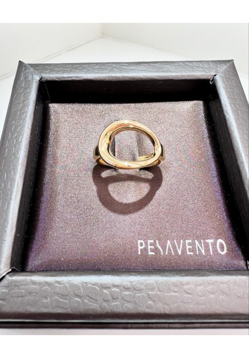 Anello Pesavento in argento dorato collezione Elegance WELGA025.M