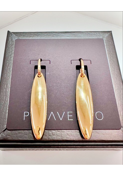 Orecchini Pesavento in argento dorato collezione Elegance WELGO225