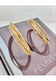 Orecchini Pesavento in argento dorato collezione DNA Spring WDNAO429