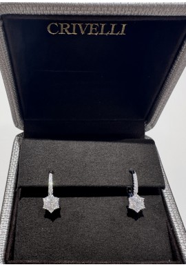 Orecchini Crivelli in oro e diamanti CRV25236