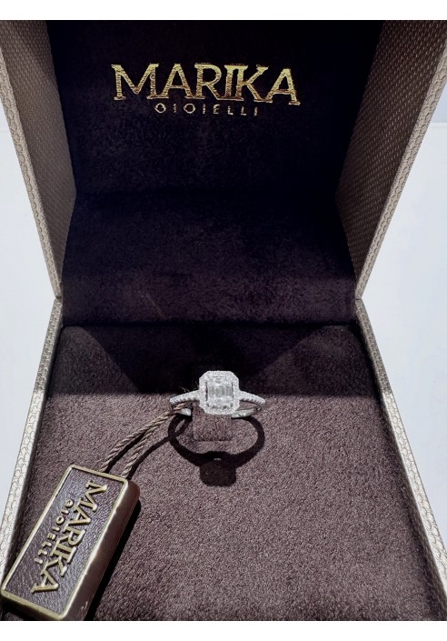 Anello Marika in oro bianco e diamanti AN7306-1
