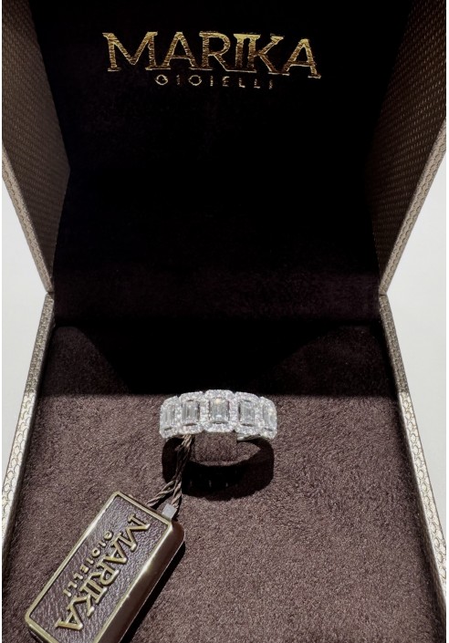 Anello Marika in oro bianco e diamanti AN7337-4