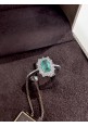  Anello Marika in oro con diamanti e smeraldo AN8067S MA