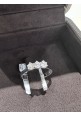 Anello "Trilogy" Crivelli in oro bianco e diamanti CRV263511