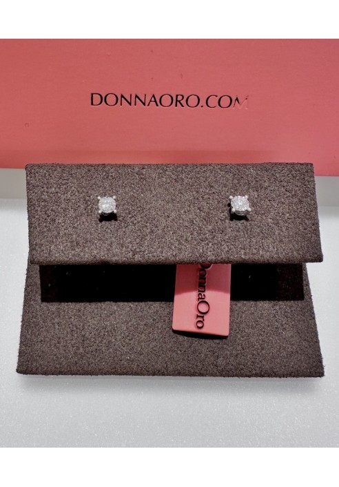 Orecchini "punto luce" Donnaoro in oro e diamanti DKOL8789.S020