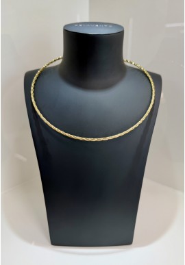 Collana Pesavento in argento dorato 925 collezione DNA WDNAG991