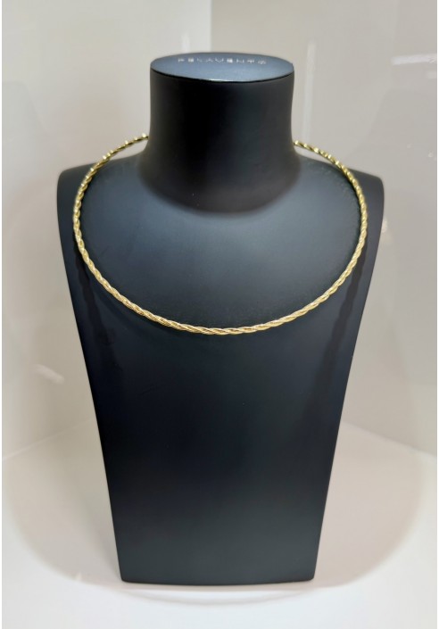 Collana Pesavento in argento dorato 925 collezione DNA WDNAG991