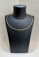 Collana Pesavento in argento dorato 925 collezione DNA WDNAG991