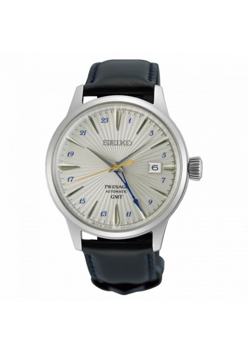 Orologio Seiko Presage Cocktail GMT Silver Bullet SSK049J1
