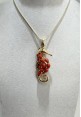 Collana SOARA in argento e corallo SOA2601