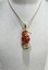 Collana SOARA in argento e corallo SOA2601