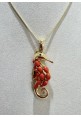 Collana SOARA in argento e corallo SOA2601