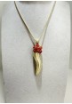  Collana SOARA in argento e corallo SOA2602
