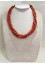 Collana SOARA in argento e corallo SOA2607