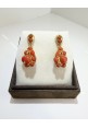 Orecchini SOARA in argento e corallo SOA2617