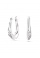 Orecchini Swarovski a cerchio Classica 5743474 