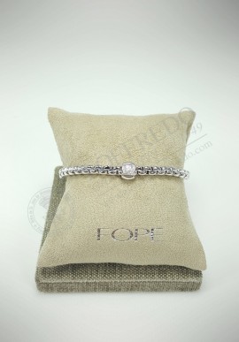 Fope "EKA" white gold bracelet with diamonds 06674090