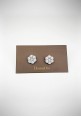 DonnaOro white gold earrings with diamonds DIOF5397.025