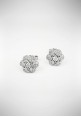 DonnaOro white gold earrings with diamonds DIOF5397.025