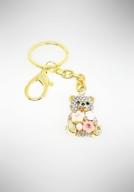 Ottaviani keyring with crystals and rhinestones 52295