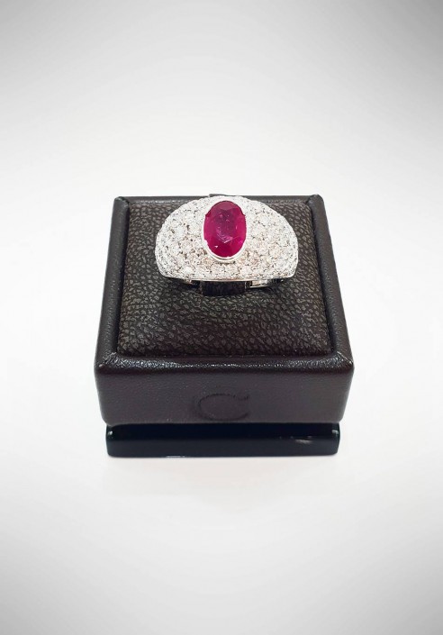 portachiavi basi per portachiavi artigianali anelli in metallo RUBY