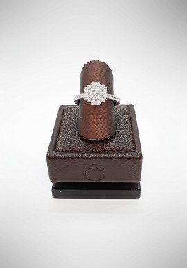 Crivelli ring with diamonds CRV2419